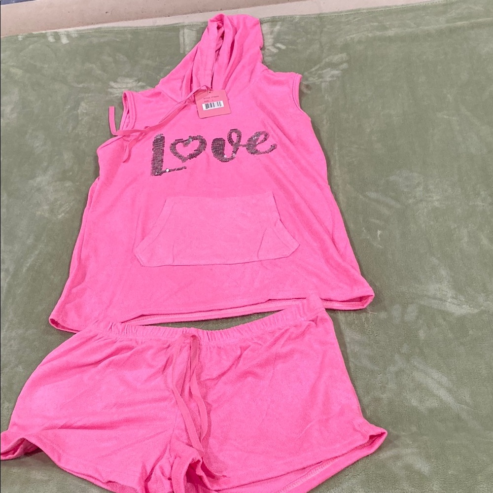 Pink Love Women's Sleepwear Set
